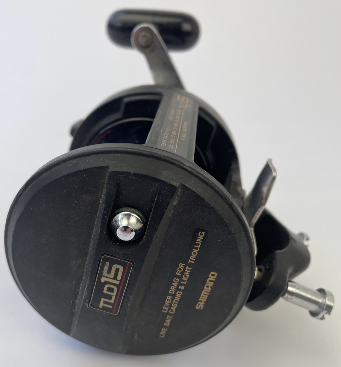 Shimano Fishing Tackle TLD15 Lever Drag Conventional Reel 4.0:1 4BB Right-Hand