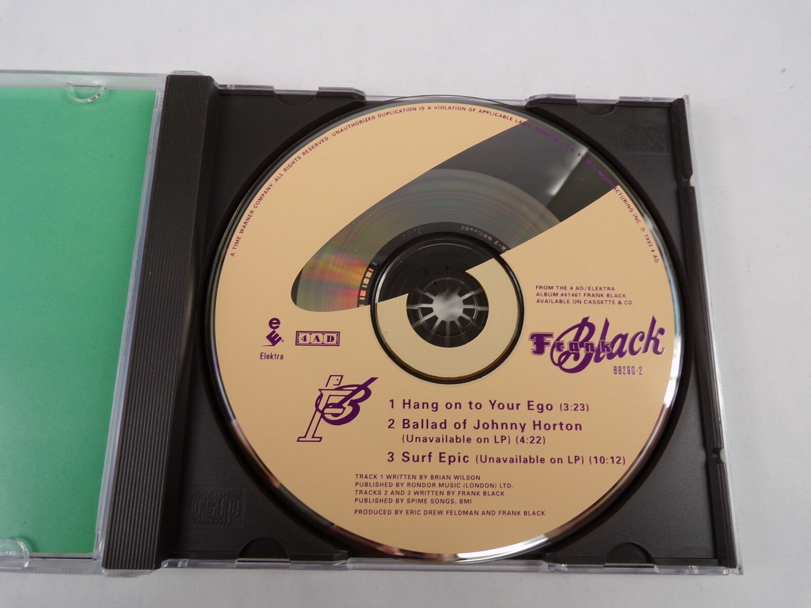 Frank Vlack Hang On To Your Ego Ballad Of Johnny Horton Surf Epic CD#58