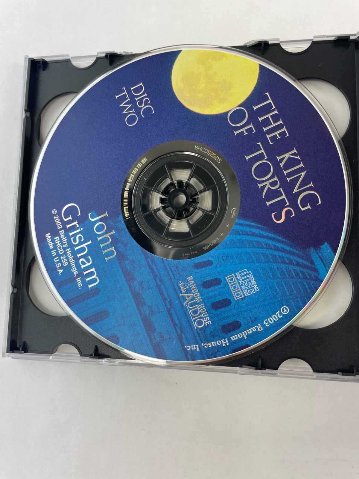 The King Of Torts John Grisham Read By Dennis Bountsikaris Executive ProducCD#73