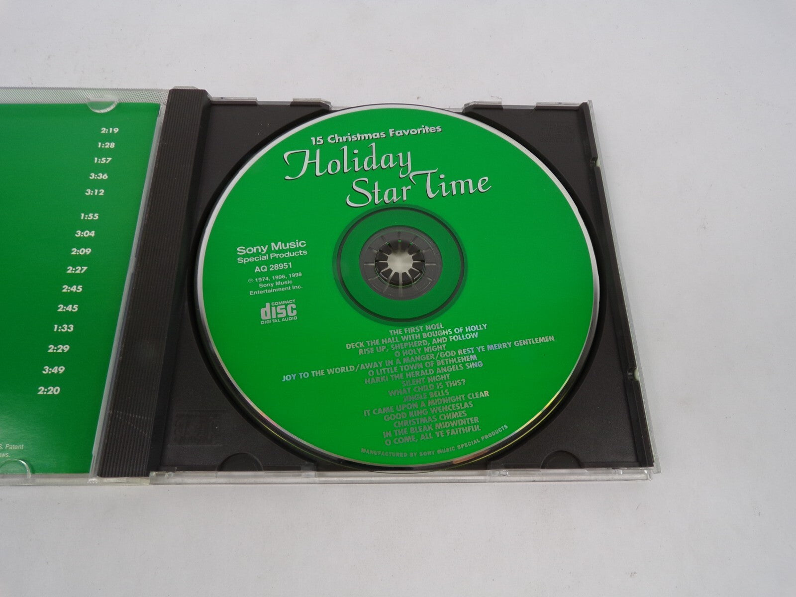 Holiday Star Time Deck The Hall With Boughs Of Holly Jingle Bells Good KingCD#63