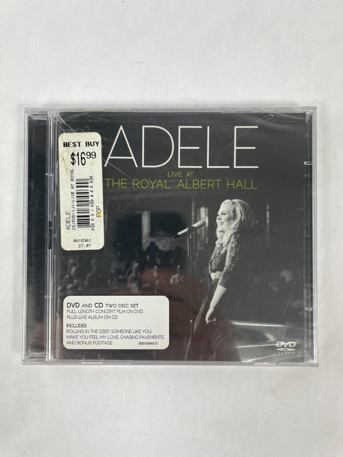 Adele Live at The Royal Albert Hall Hometown Glory Ill be Waiting My Same CD 53