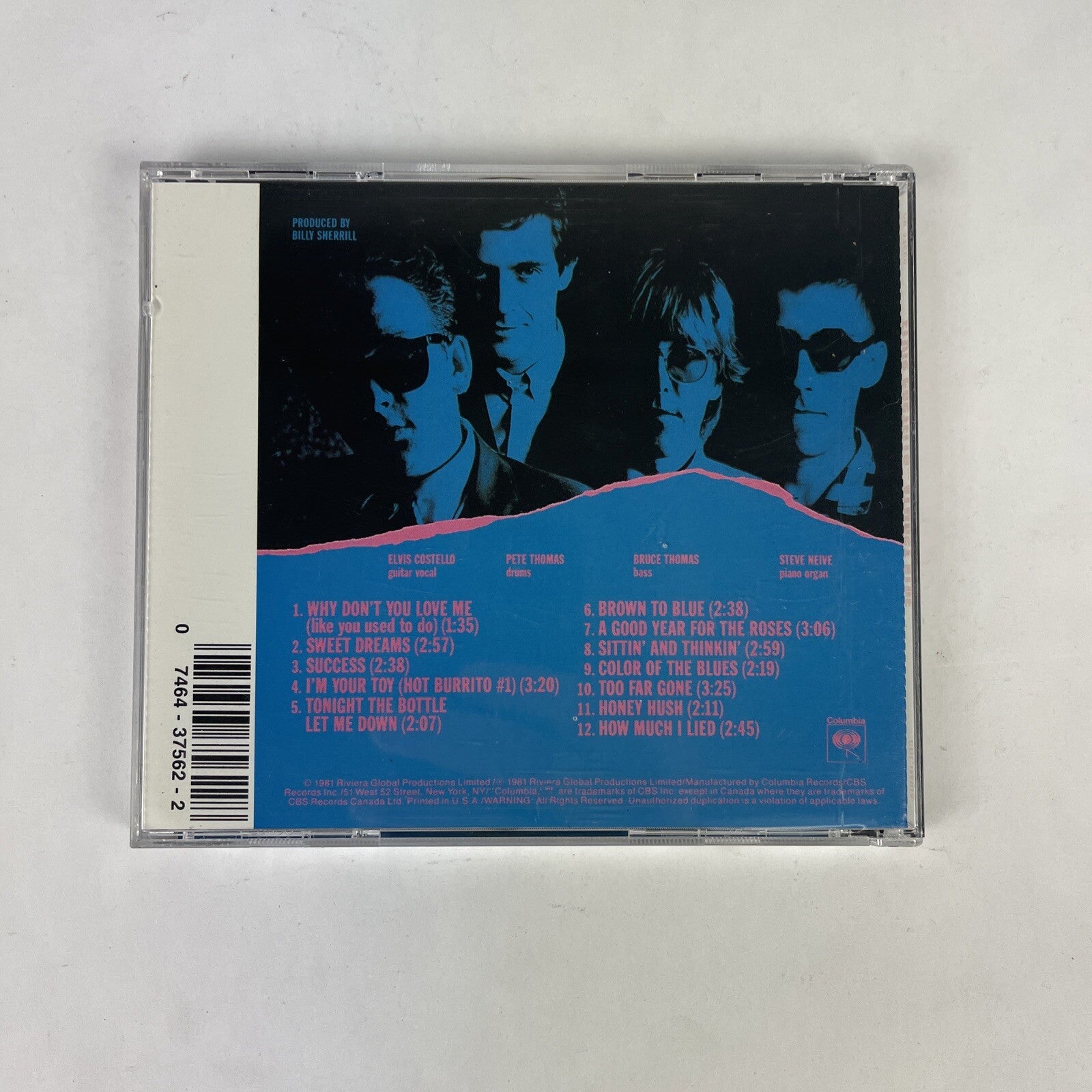 Elvis Costello And The Attractions - Almost Blue CD  #29