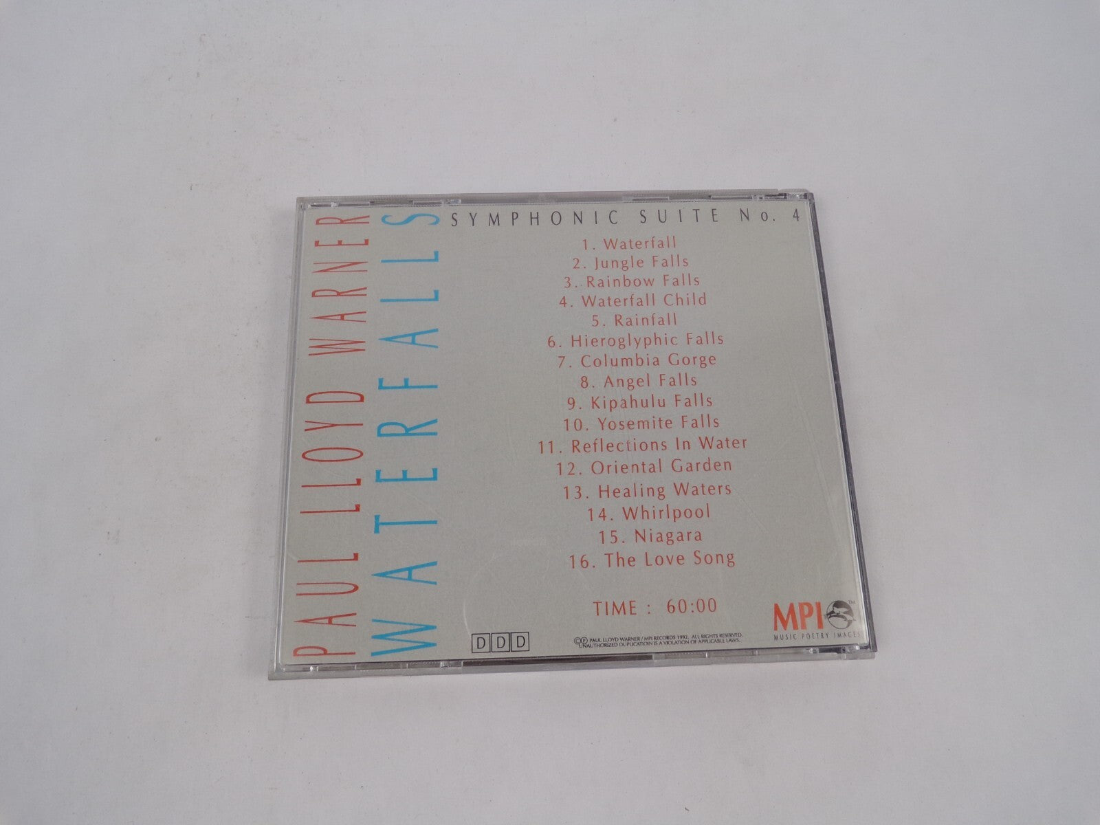 Waterfalls Symphonic Suite No. 4 Paul Lloyd Warner Jungle Falls Rainbow FalCD#70