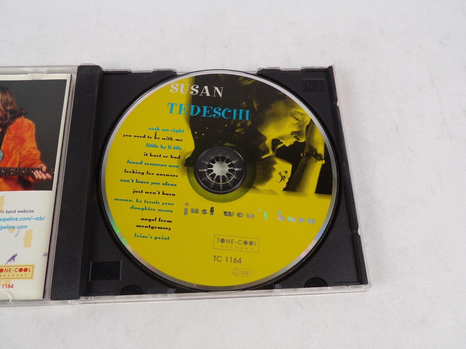 Susan Tedeschi Just Worn Burn Just Wont Burn Reach Me Right Little CD#54