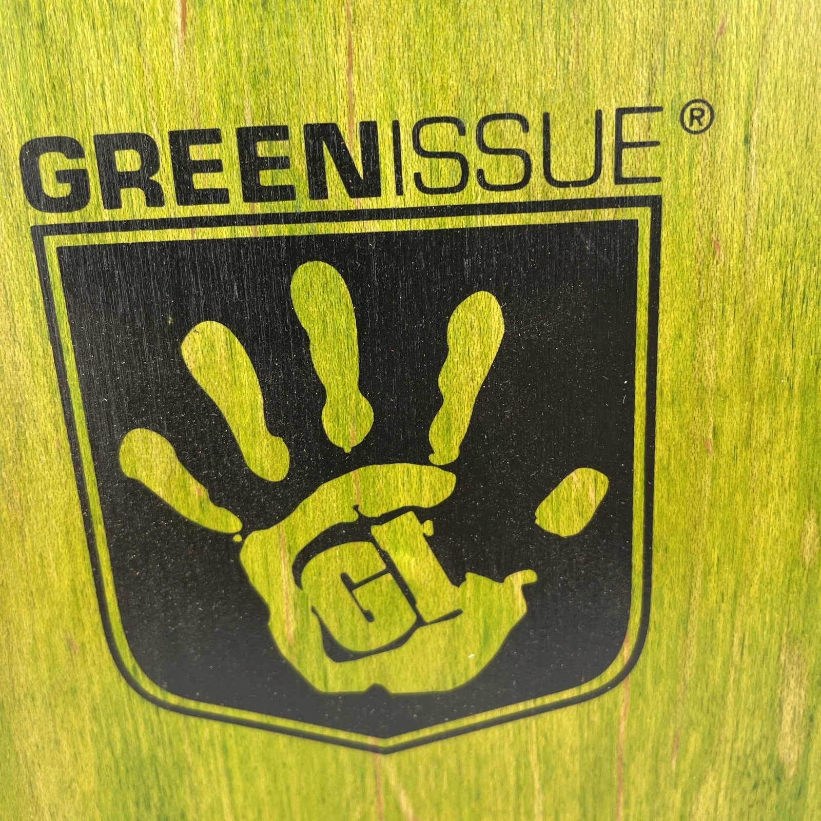 Green Issue Skateboards MOTO SHIBATA Professional Signature Skateboard Deck RARE