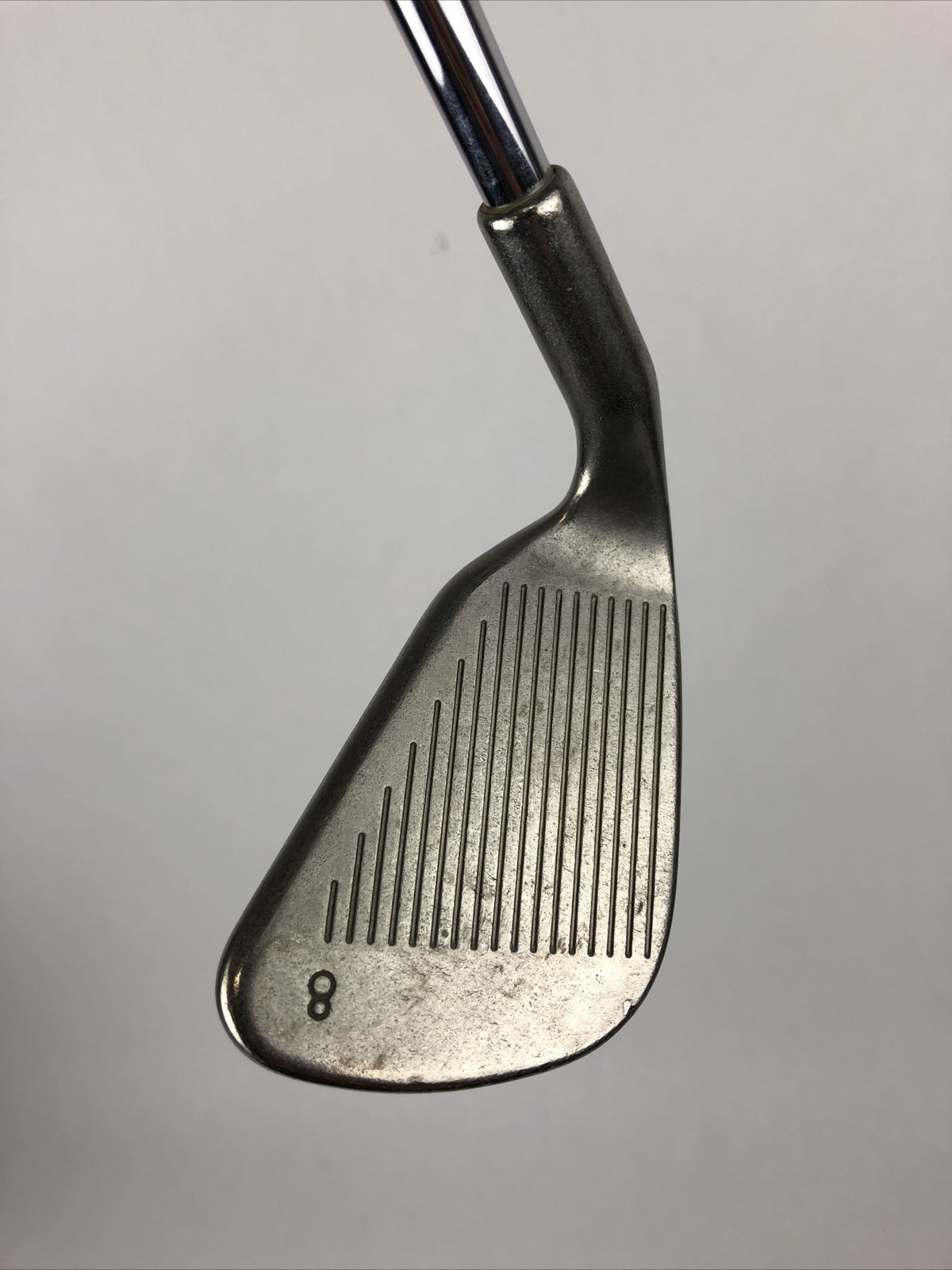 RH Ping Eye 2 Black Dot Single 8 Iron Stiff ZZ Lite Shaft w Chamois Jumbo Grip