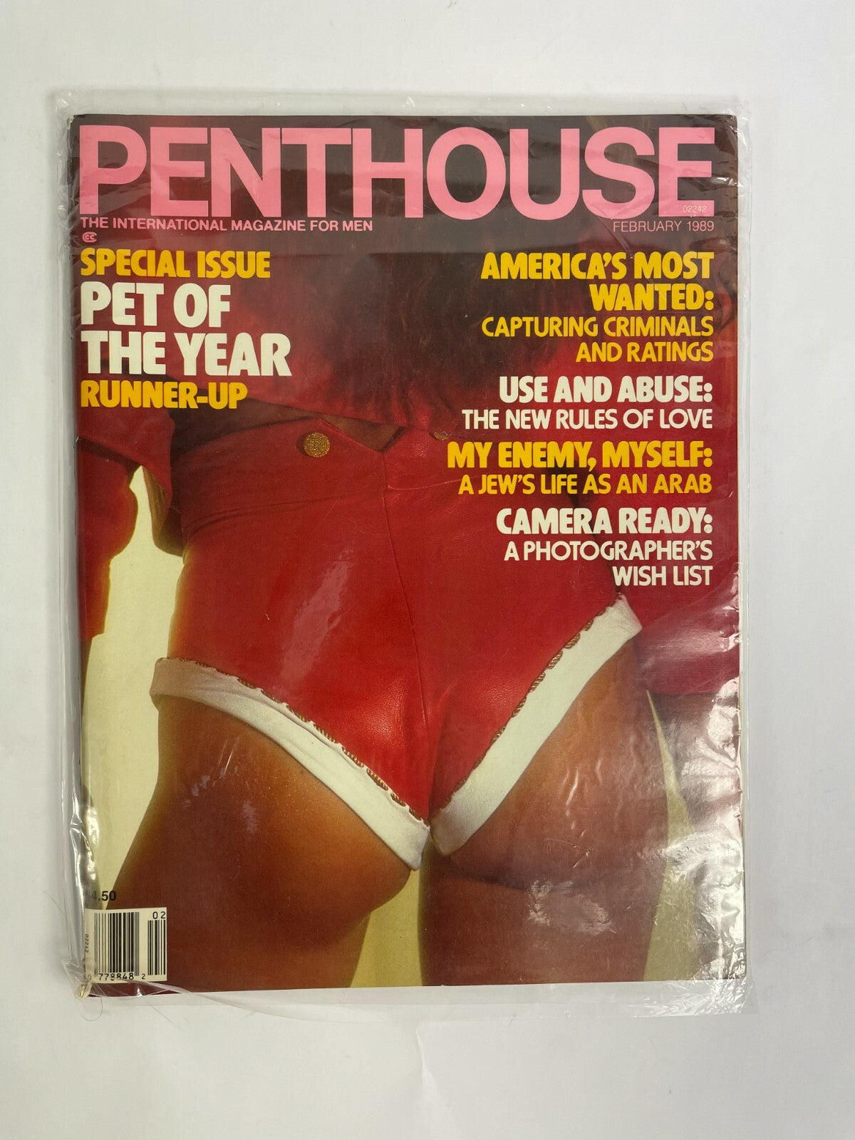 February 1989 Penthouse Magazine Americas MostWanted Use And Abuse Camera Ready