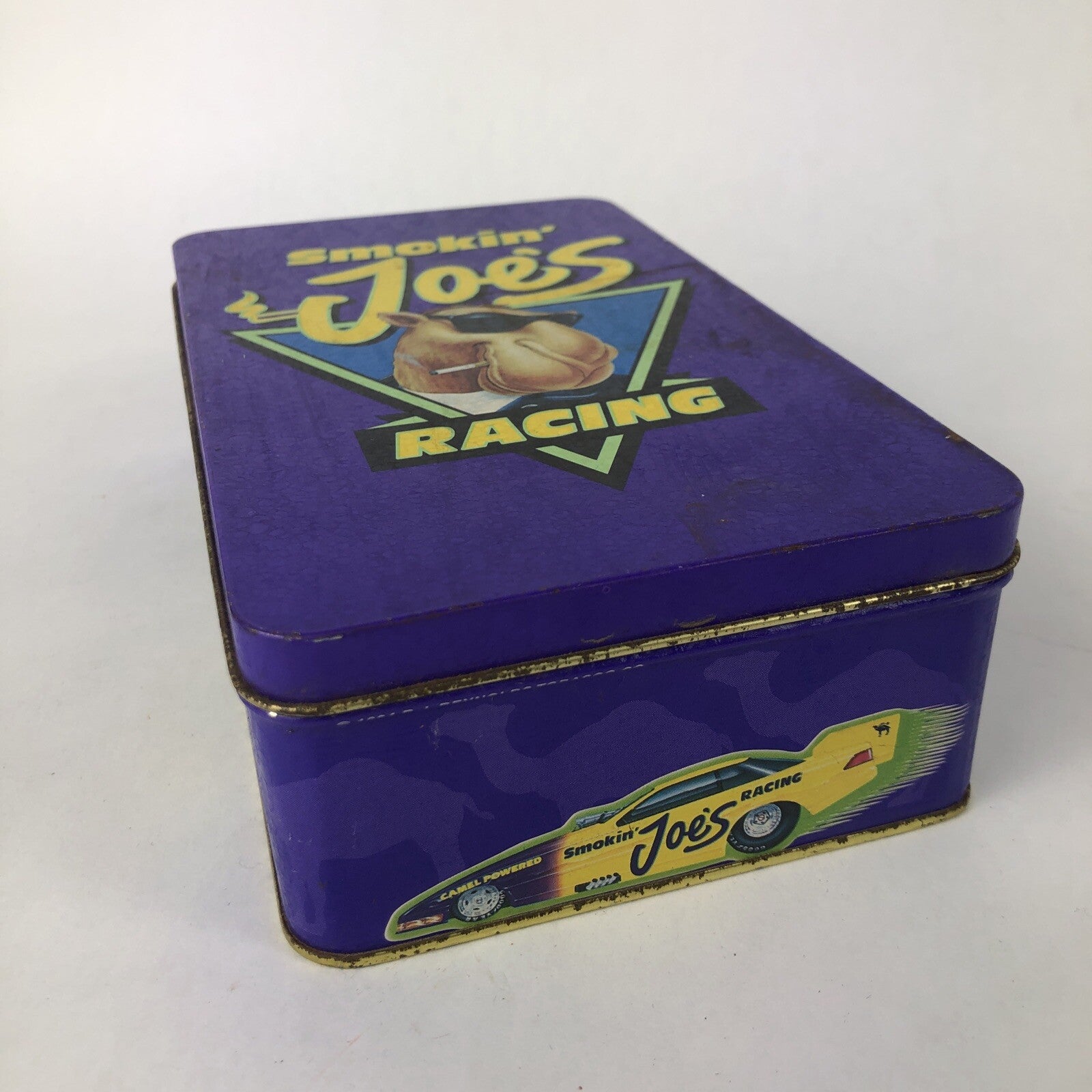 Camel Powered Smokin Joe’s Racing Tin With Matches Collectors item - LOOK