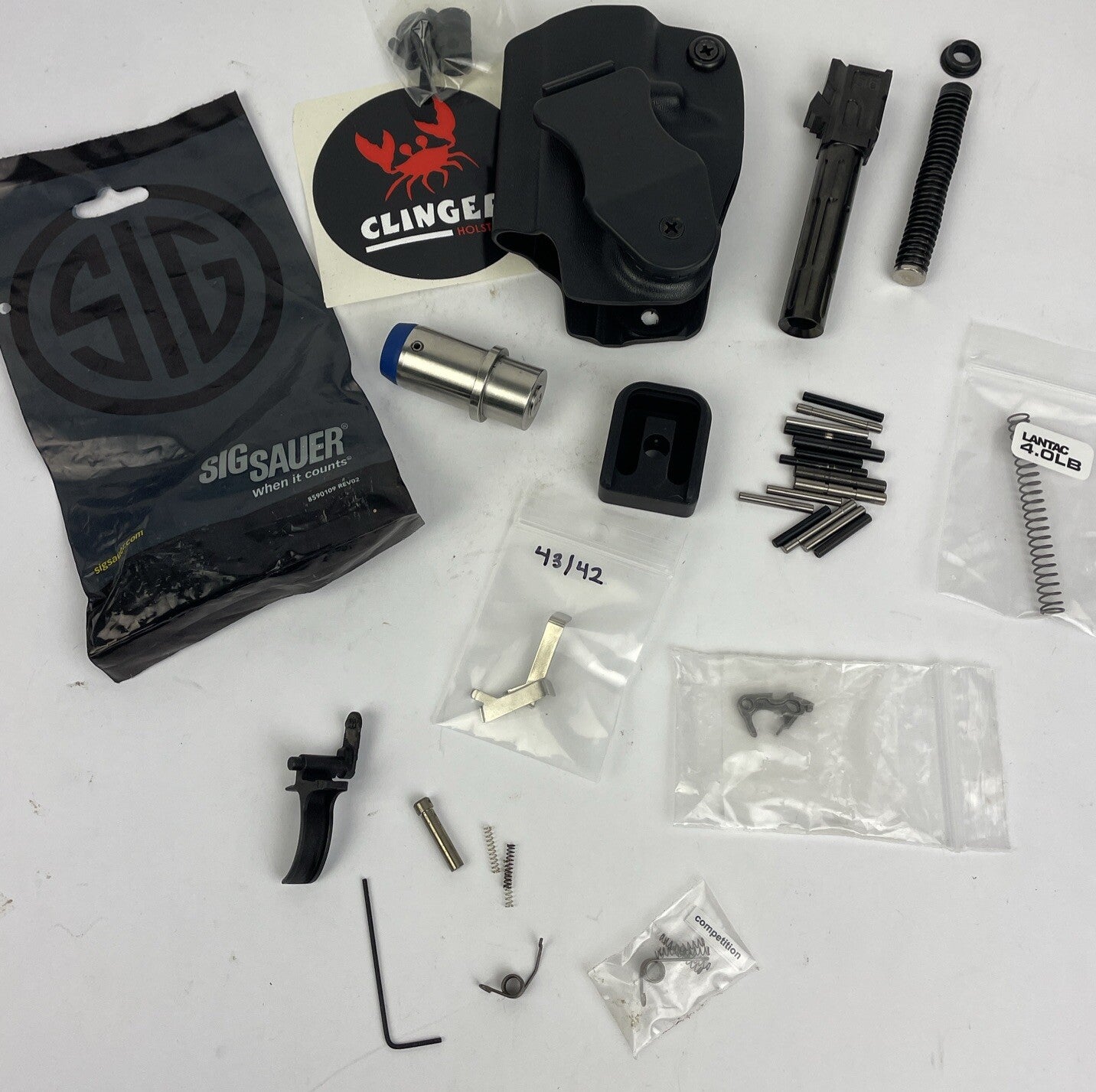 Gun Smith Gunsmith Premium Spring Part 9mm Glock Pistol Gun Parts LOT - LOOK
