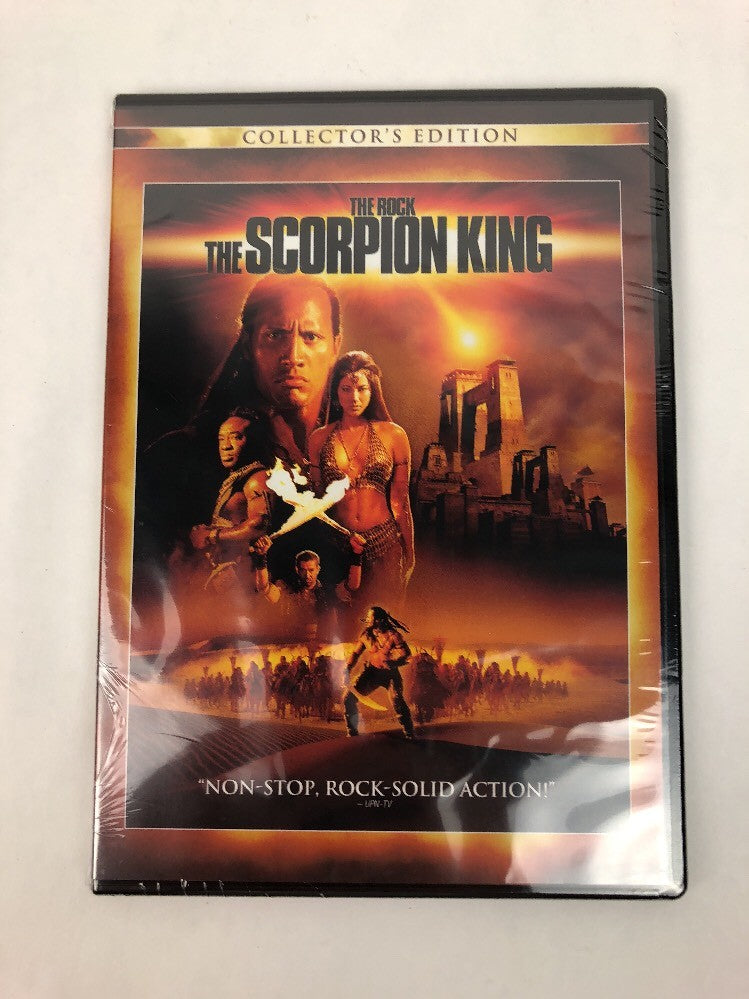 The Scorpion King DVD Starring Dwayne "The Rock" Johnson Brand New Sealed