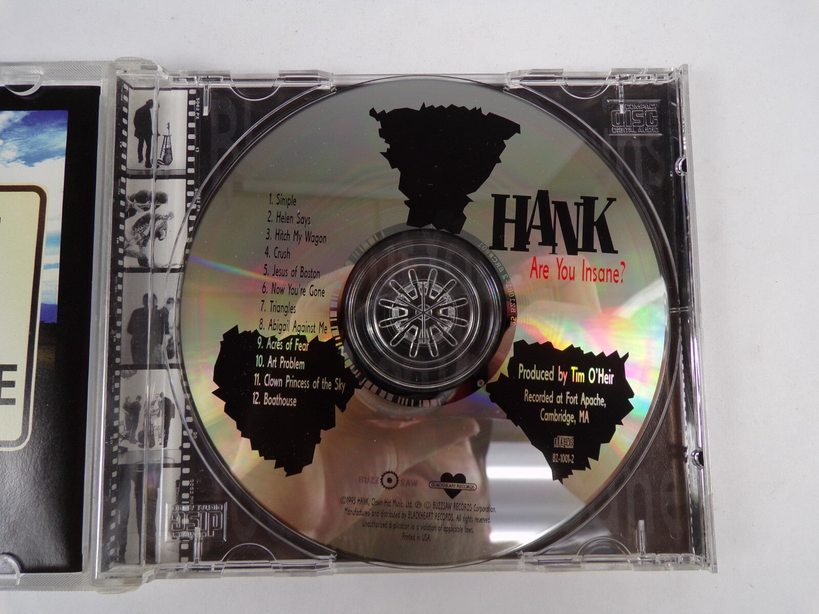 Hank Are You Insane ? CD #11