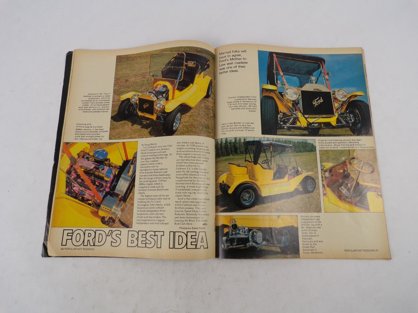 December 1976 Hot Rod Magazine Super Street Action Action Issue! Exclusive! Prof