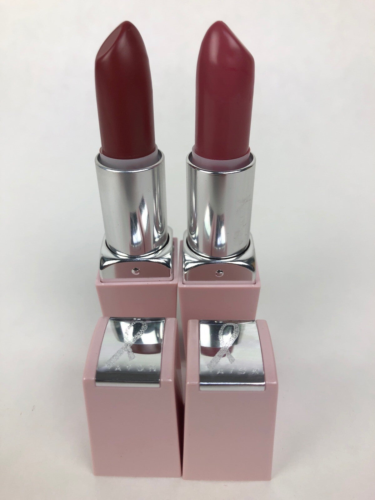 AVON Ultra Color Rich Renewable Lipstick Lot Of 2 Breast Cancer Case - FSTSHP