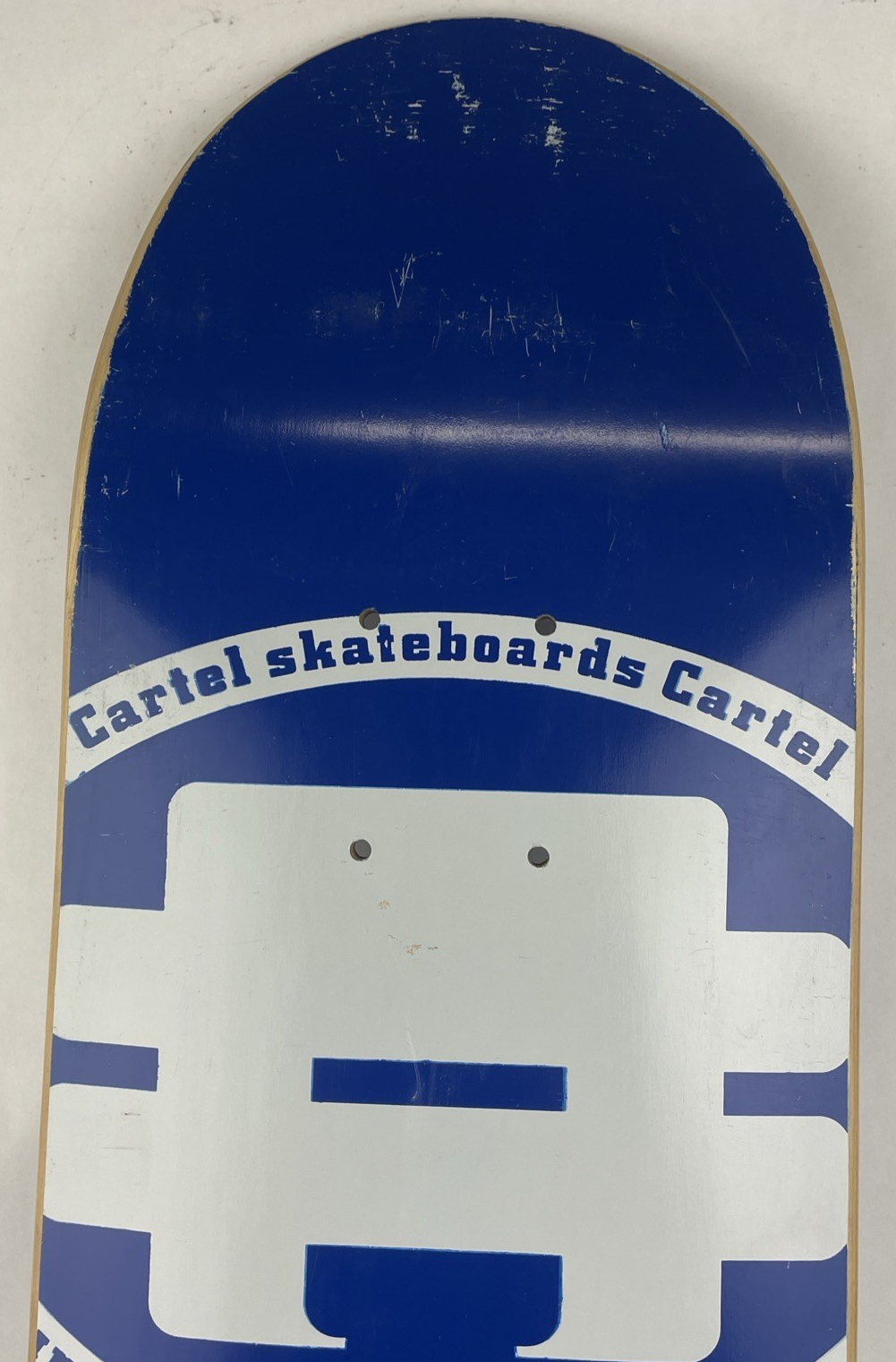 DAVID COULIAU Cartel Skateboards Pro Model Skateboard Deck 7.5 x 31." Circa 1999
