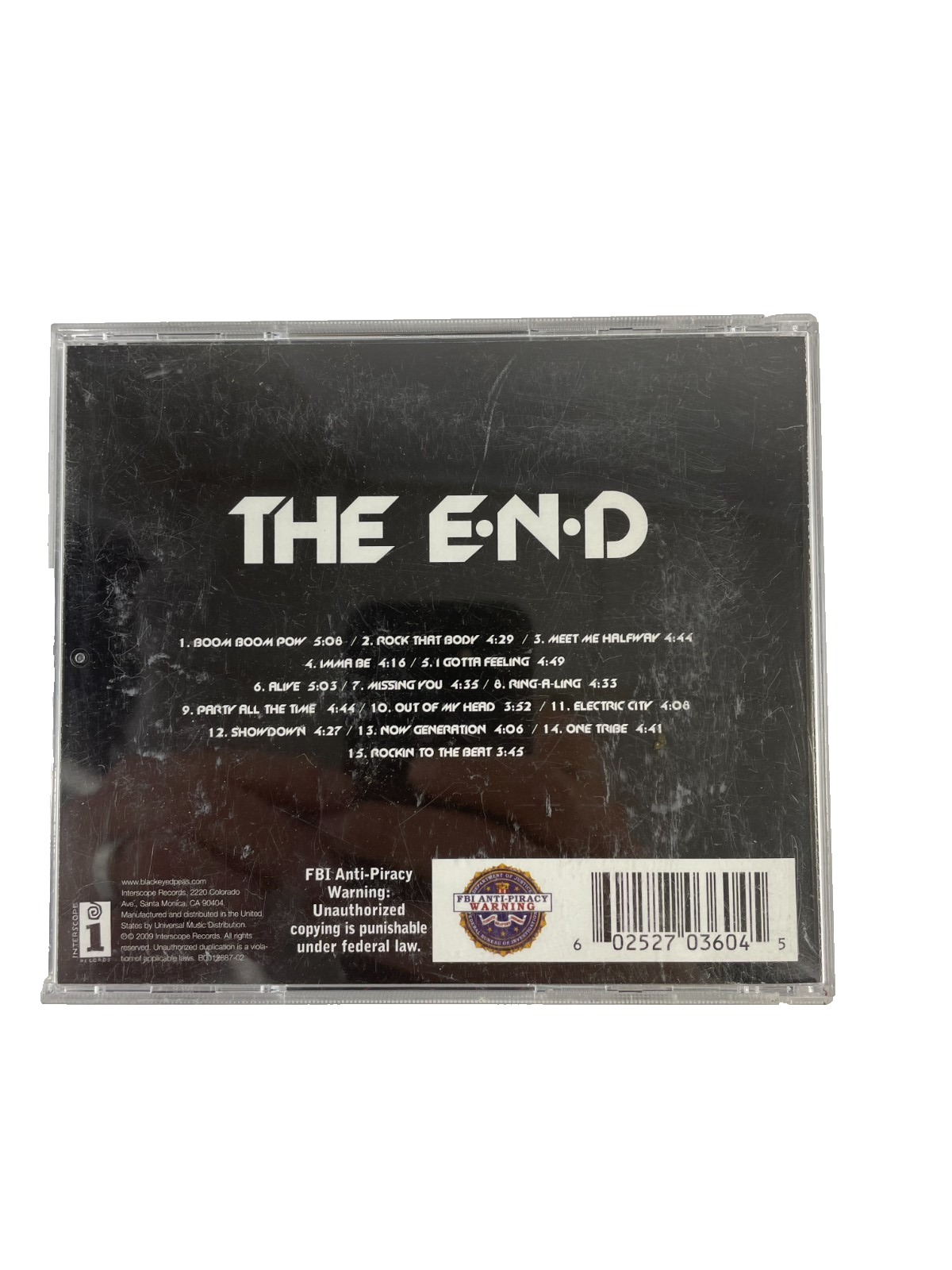 The Black Eyed Peas– The E.N.D Party All The Time Now Generation Alive CD#37