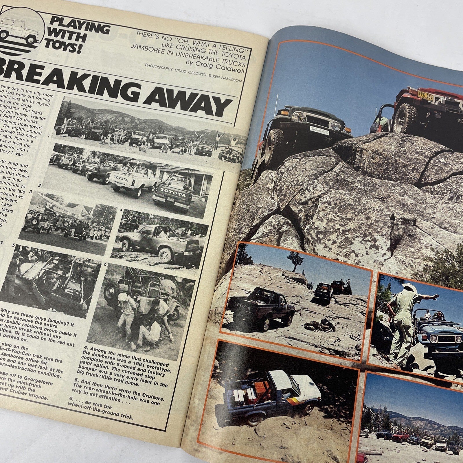PETERSEN'S 4 WHEEL & OFF-ROAD Magazine-JANUARY,1981-TOYOTA 4X4 BUILD-UP