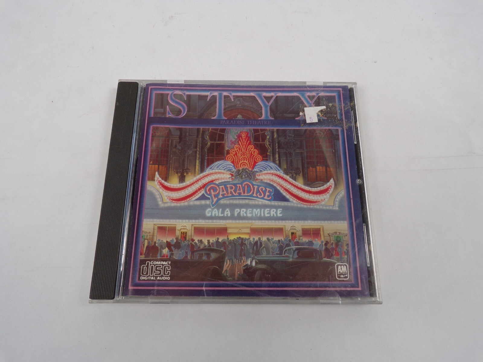 Styx Paradise Theater Lonely People She Cares Snowblind State Street Sadie CD#26