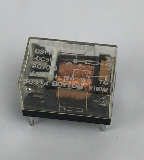 1 x Panasonic Aromat Matushita DS1-M-DC24V Low Signal Relays PCB 2A 24VDC