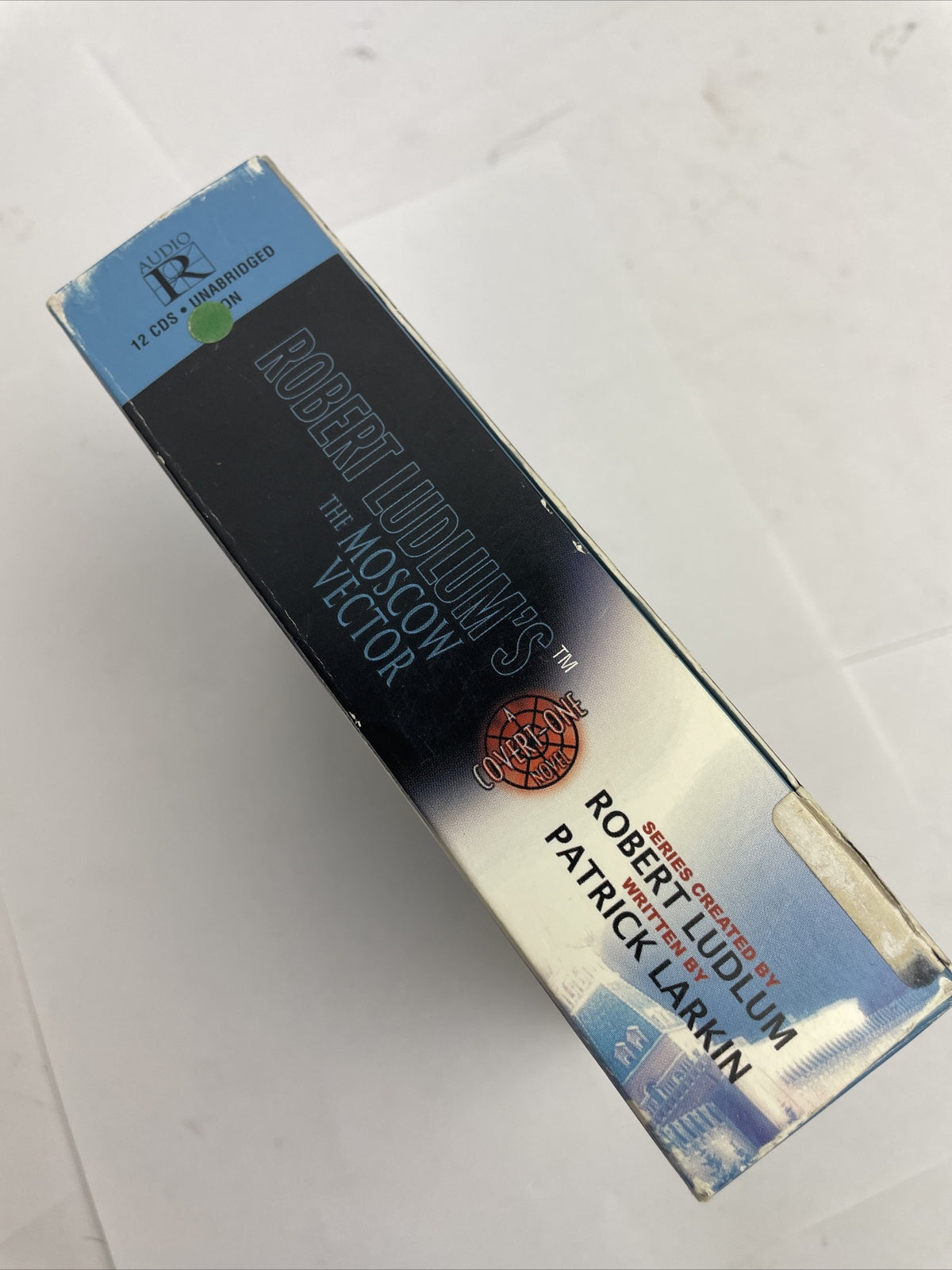 Shelf188 Bestseller Audiobook~ THE MOSCOW VECTOR, ROBERT LUDLUM 12 disc Set LOOK