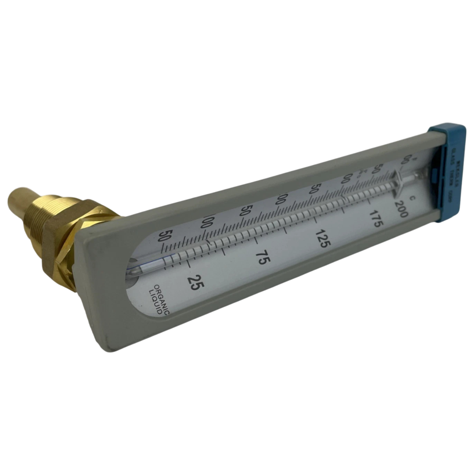 WEKSLER Thermometer Corp. 141GDKS/W3B3 50-400'F 2" STEM Brass Well NSMP