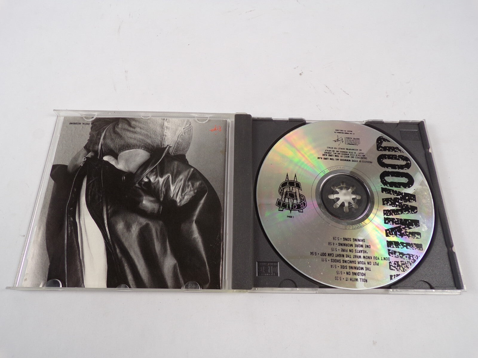 Steve Winwood Roll With It Holding On Hearts On Fire Shining Song CD#61