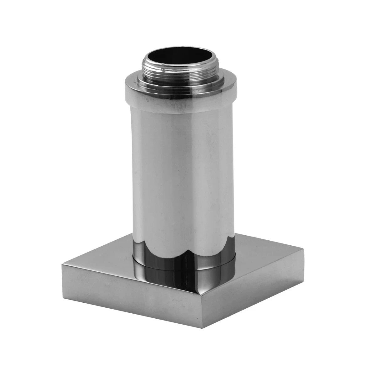 Aquabrass 1041 square polished chrome volume control trim for shower valve