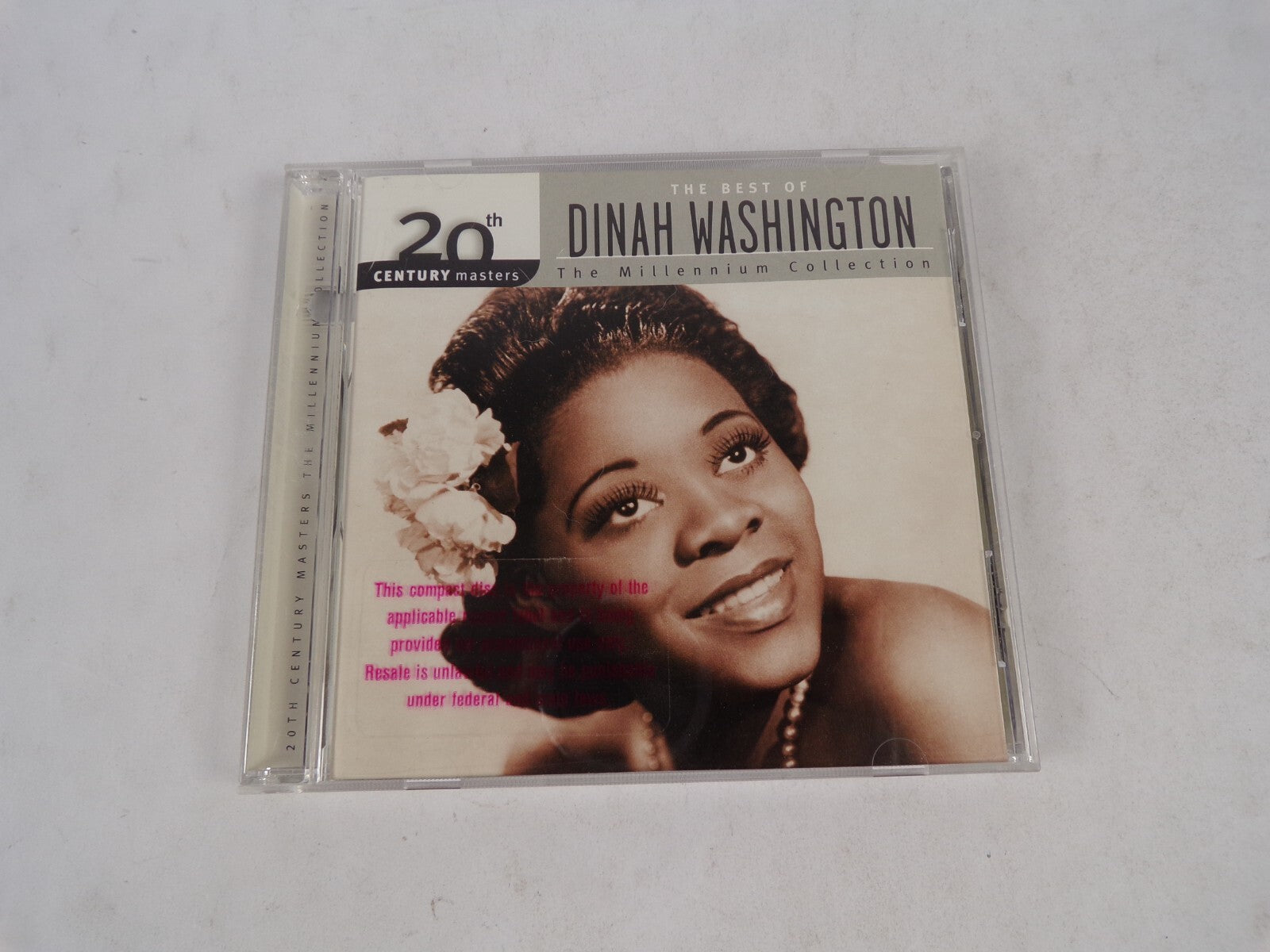 The Best Of Dinah Washington What A Difference A Day Made Love Walked In CD#55