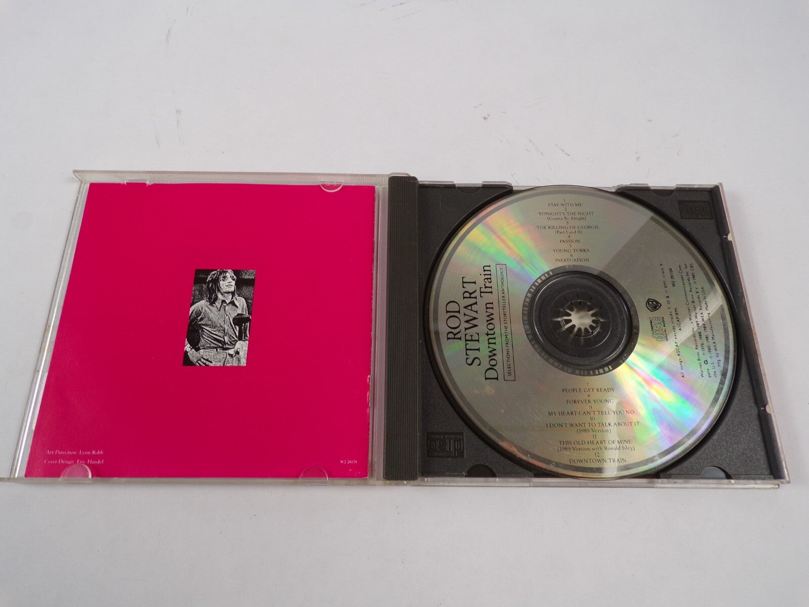 Rod Stewart Downtown Train Selections From The Story Teller Anthology CD#47