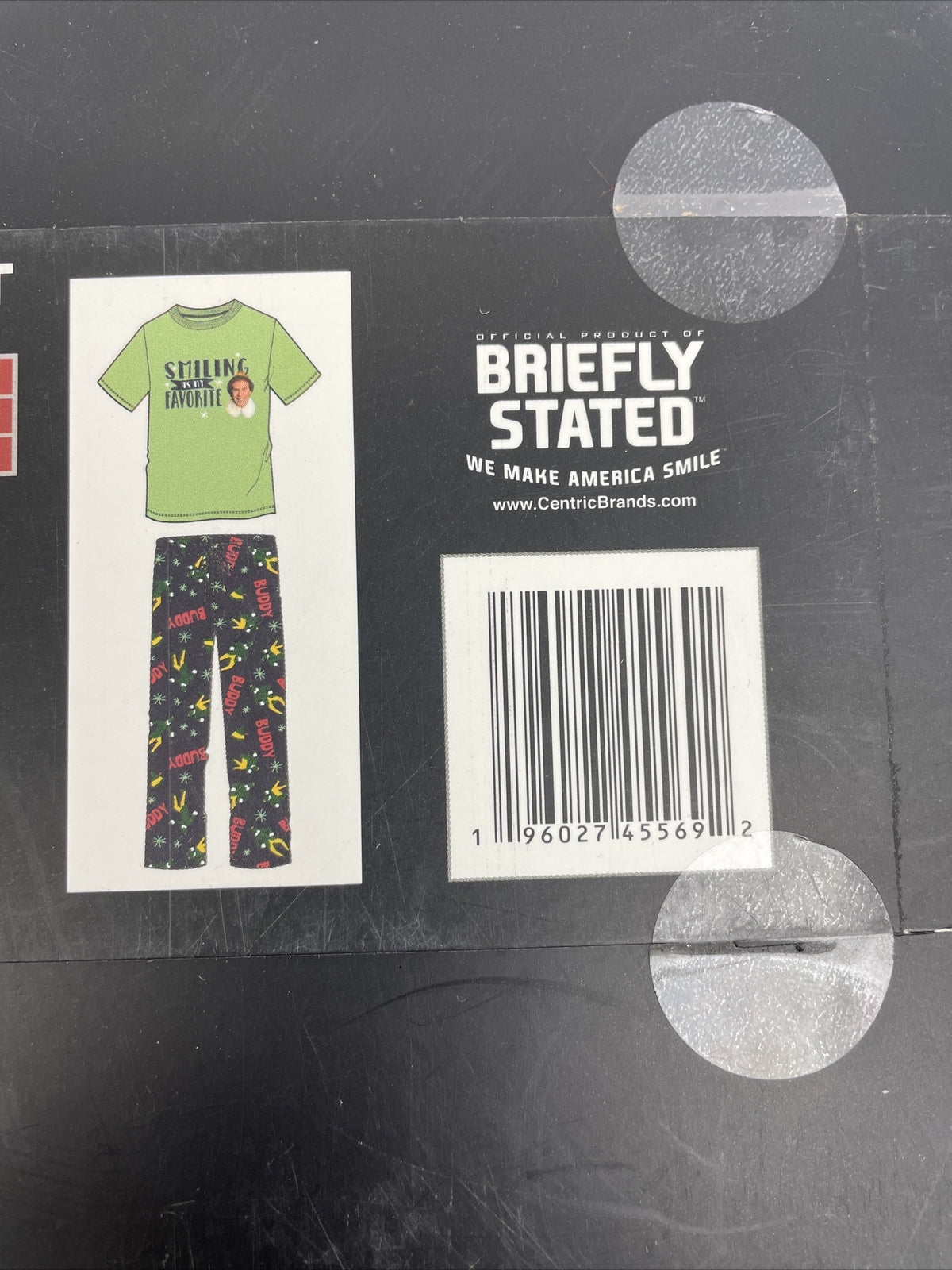 Buddy the Elf Christmas Mens 2pc Sleep Set Large Graphic Sleepwear Will Farrell