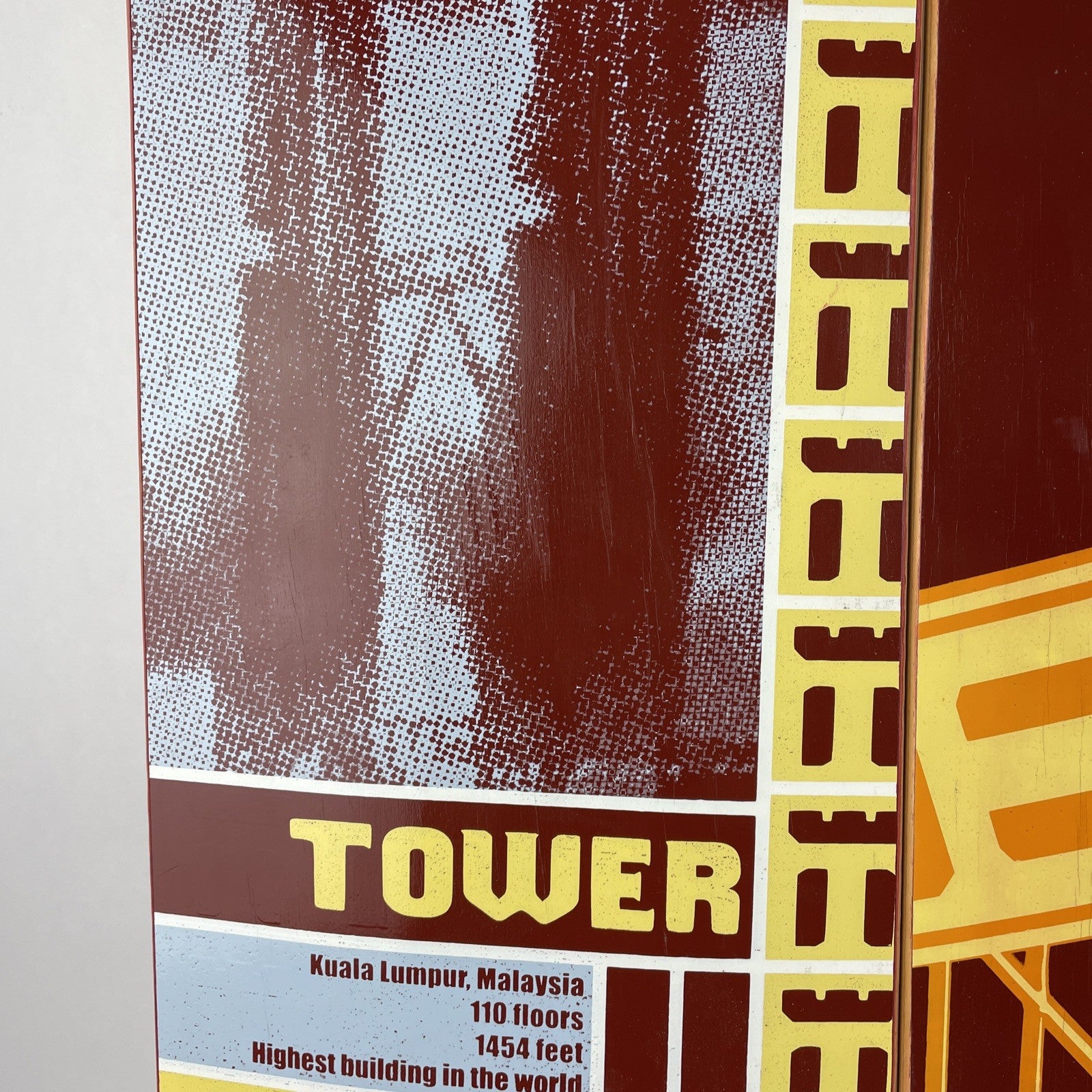 Lot of 2 x Vintage TOWER Skateboards Skateboard Deck MONTREAL  7.5"  1999