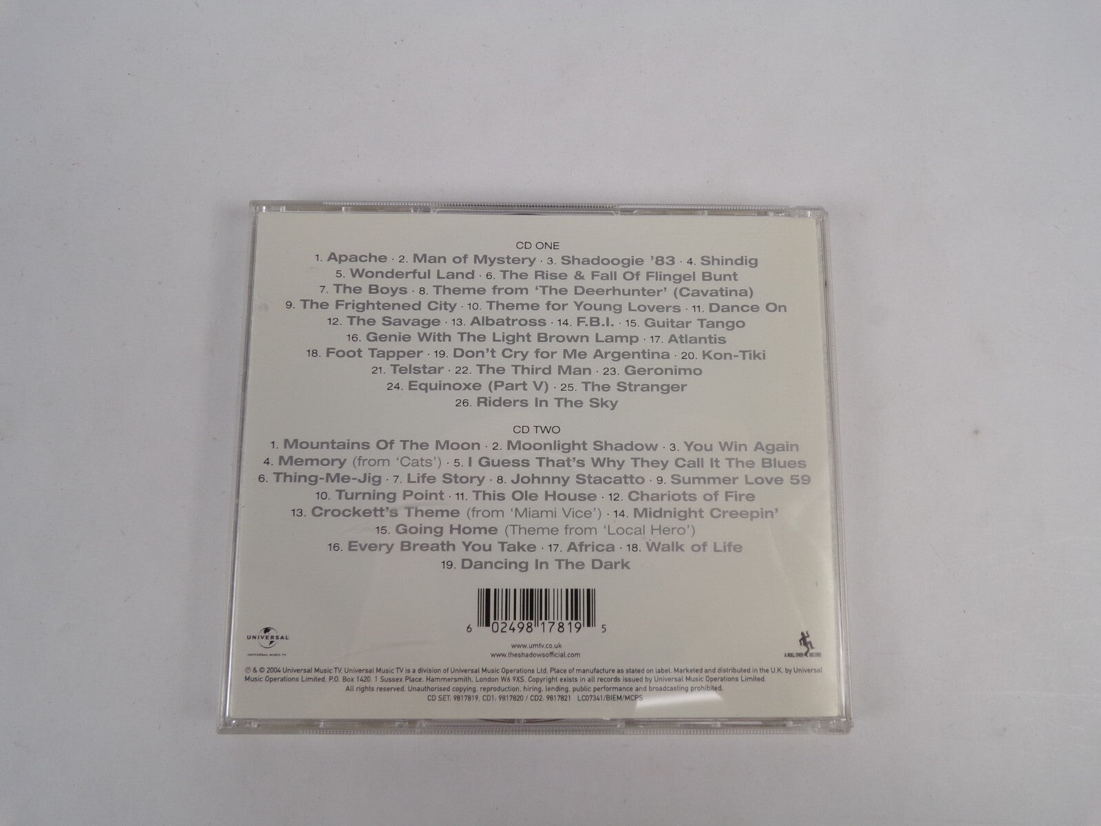 The Shadows Life Story The Very Best of the Shadows CD #12
