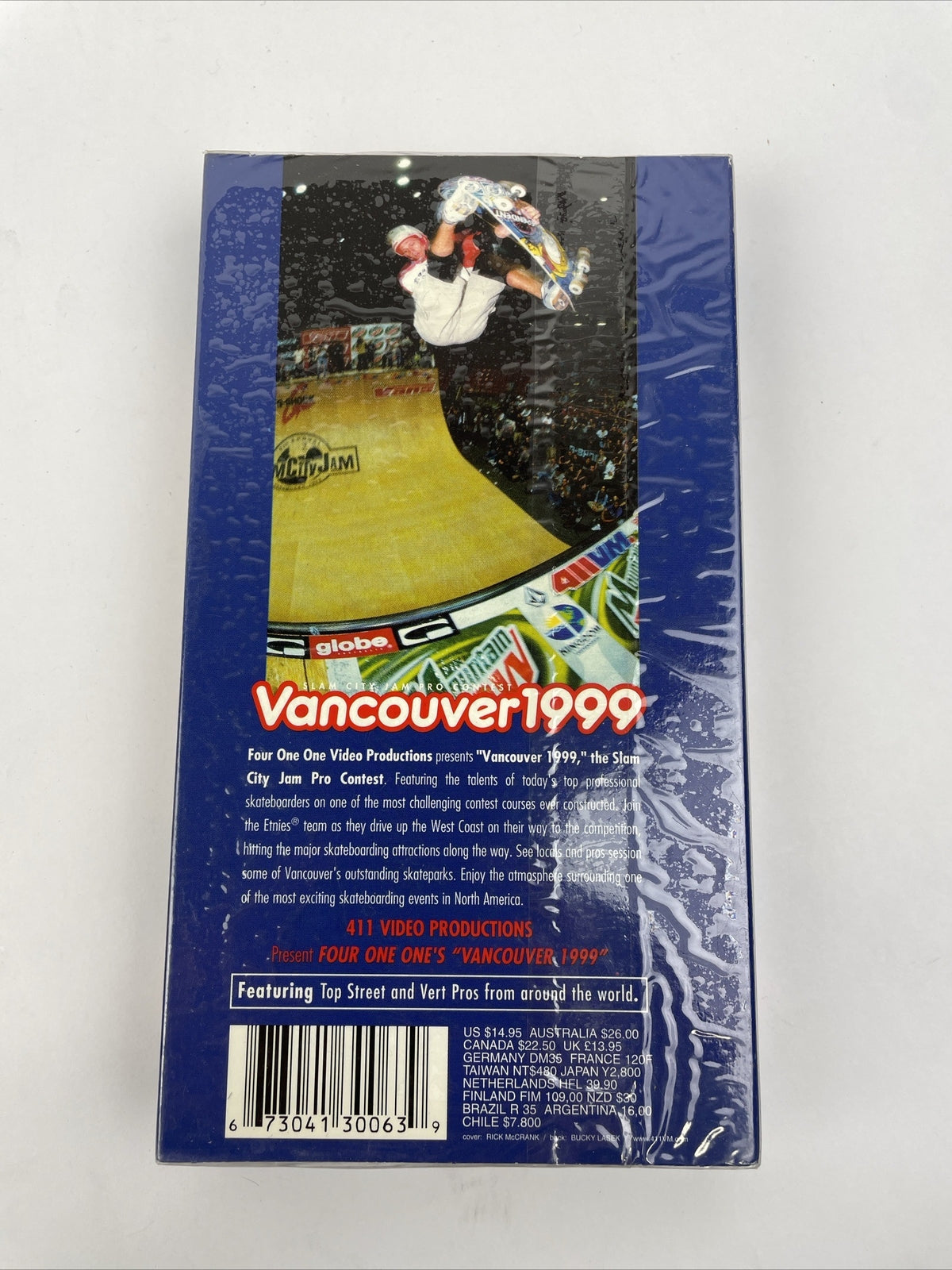 (1999) 411 Video Magazine / Vancouver 1999 / VHS Skateboarding Video NEW SEALED