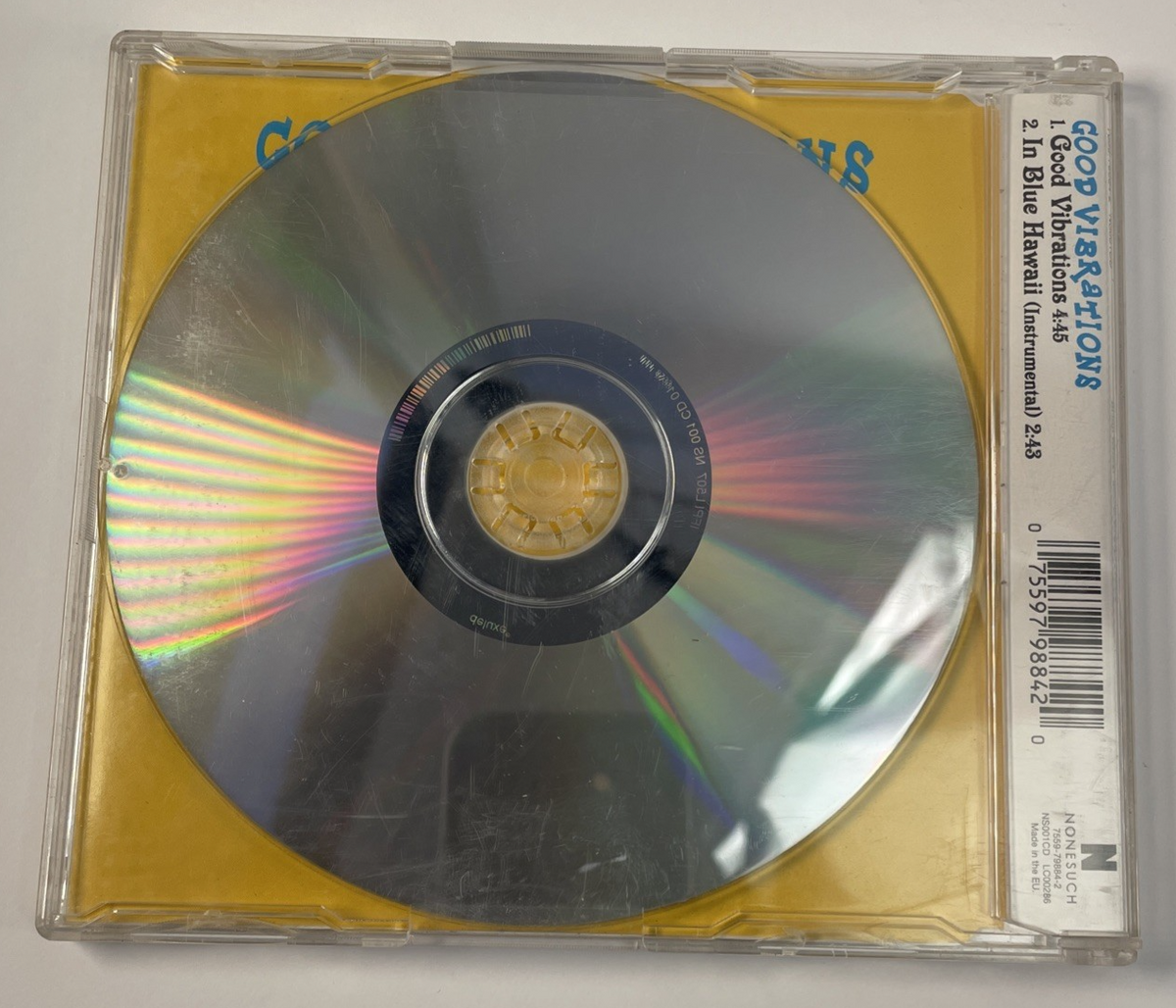 The Beach Boys  BRIAN WILSON - Good Vibrations (1 TRK PROMO ONLY CD SINGLE )