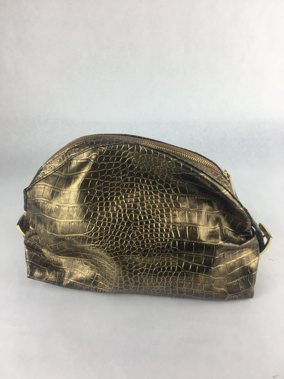 The Find -  Faux Croc Leather Hand Purse 