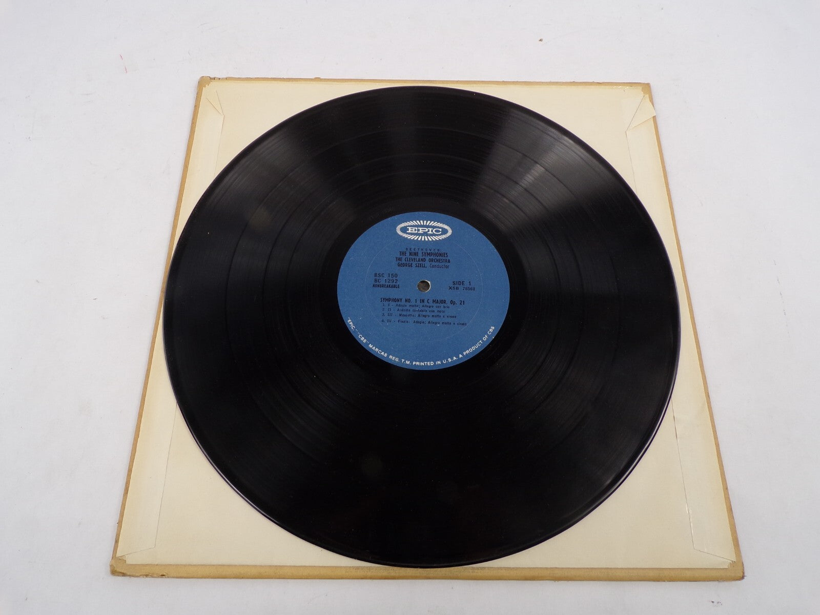 Beethoven Symphony No.1 In C Major Symphony No.2 In D Major George Szell The Cle