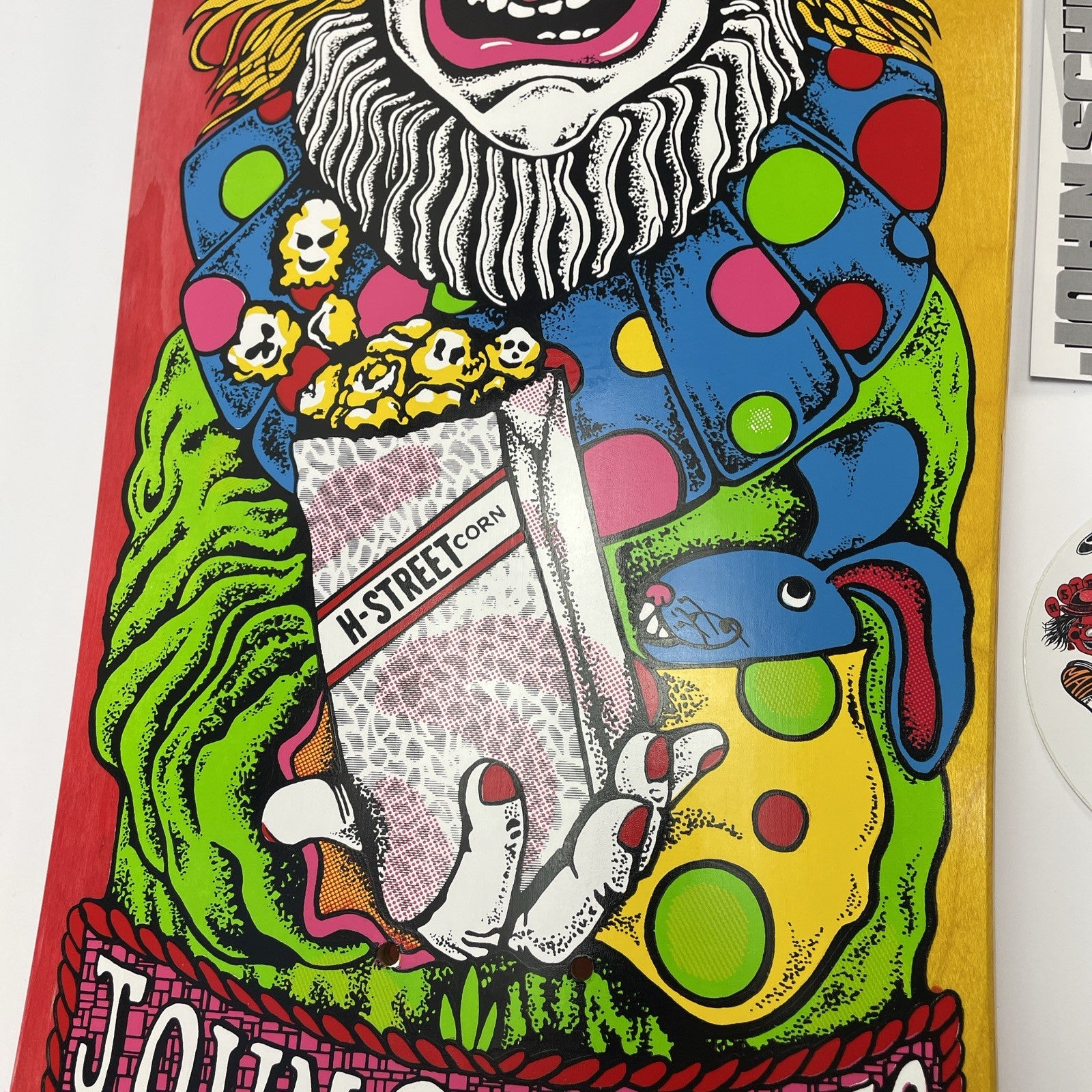John Schultes A Series Clown H-Street Skateboard Deck Limited Edition #03 of 136