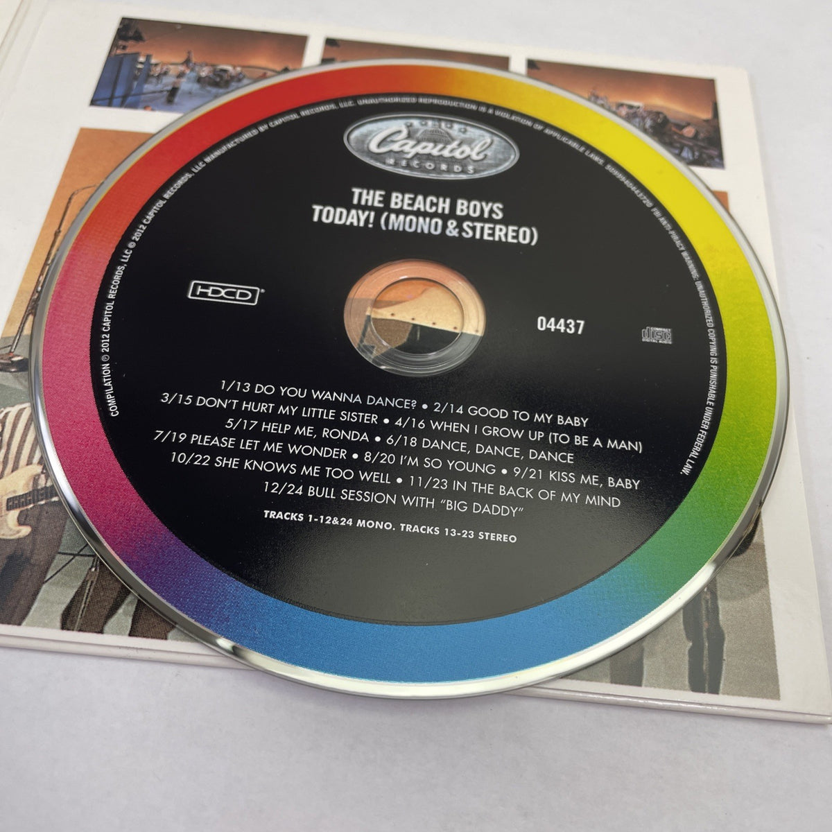 The Beach Boys : Today! / Summer Days: Digital Audio CD (2012) Capitol Records