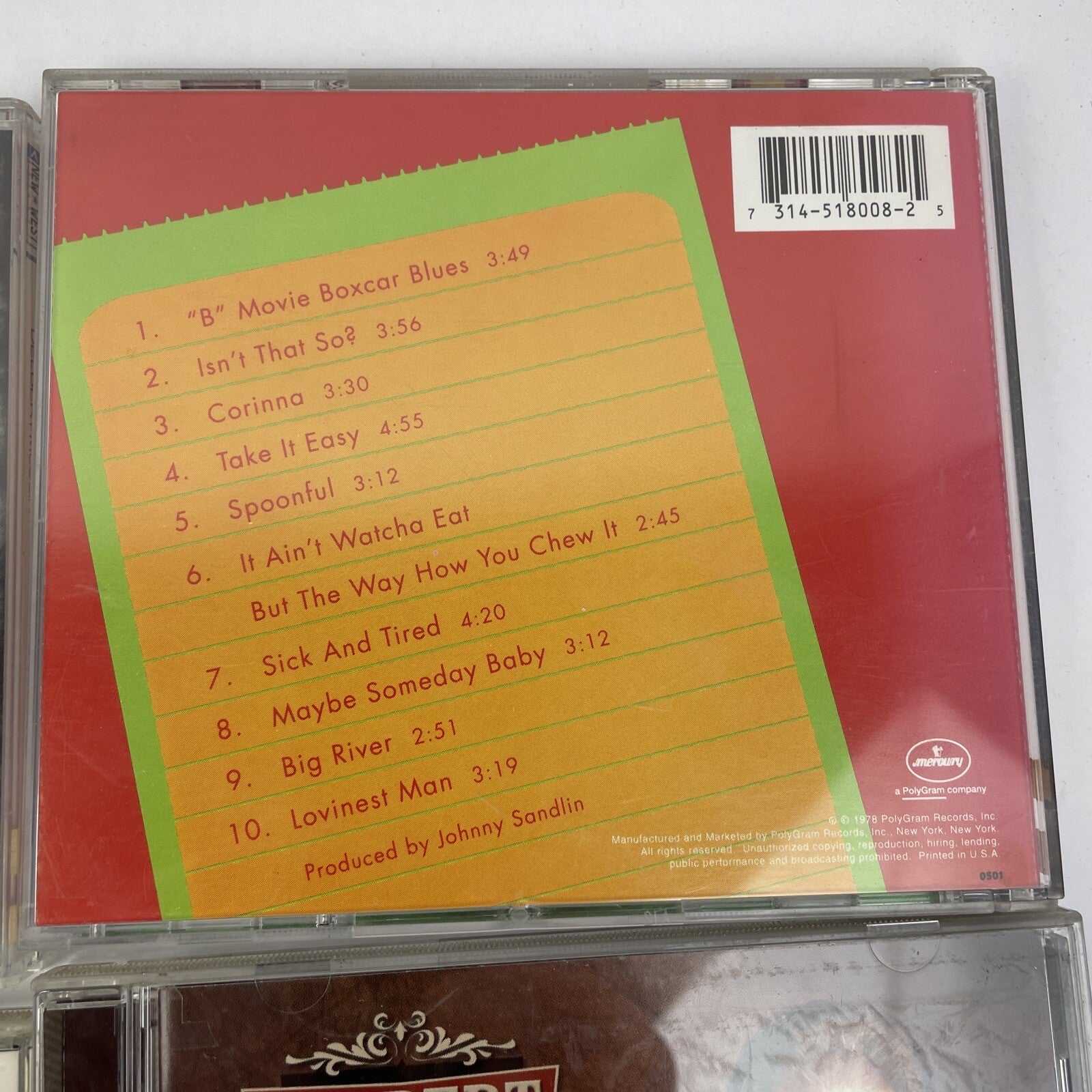 The Delbert McClinton Music Collection - Digital Audio CD LOT of 8 Titles - M