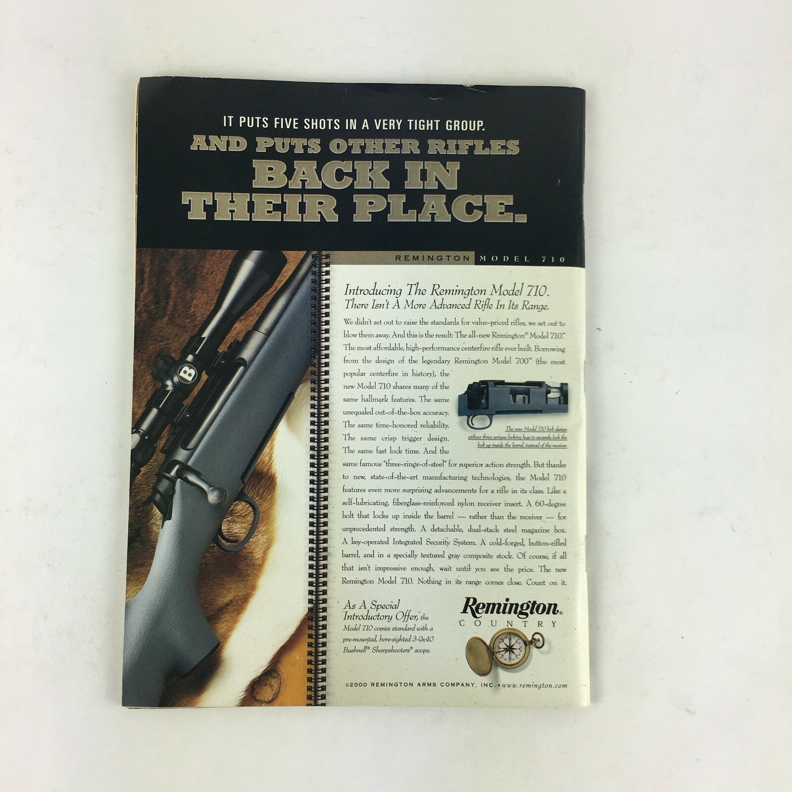 August 2001 American Rifleman Magazine The Affordable Double Gun 