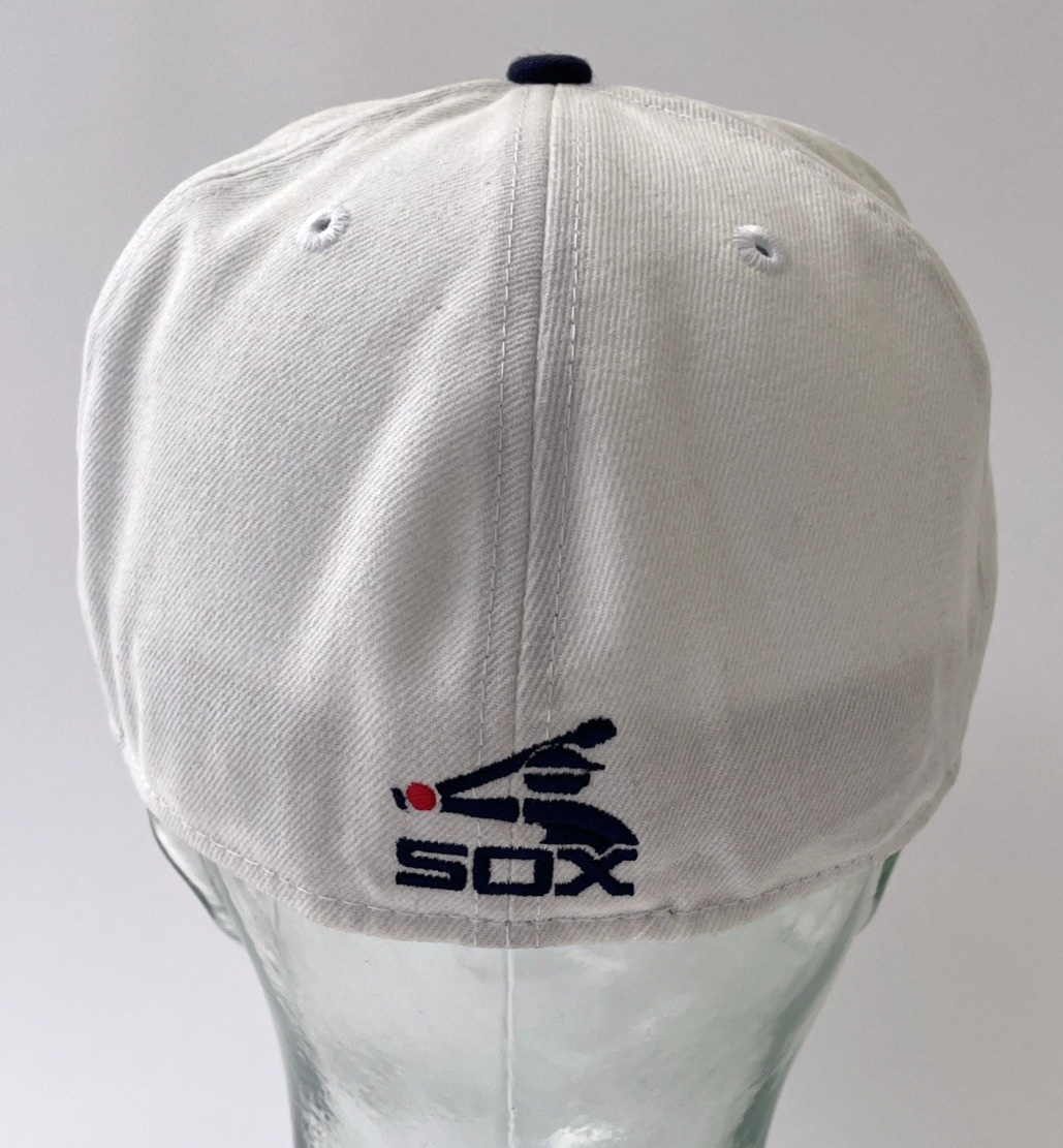 Chicago White Sox  White/Red  New Era 59FIFTY Team 100% authentic 7 1/8 sale Hat