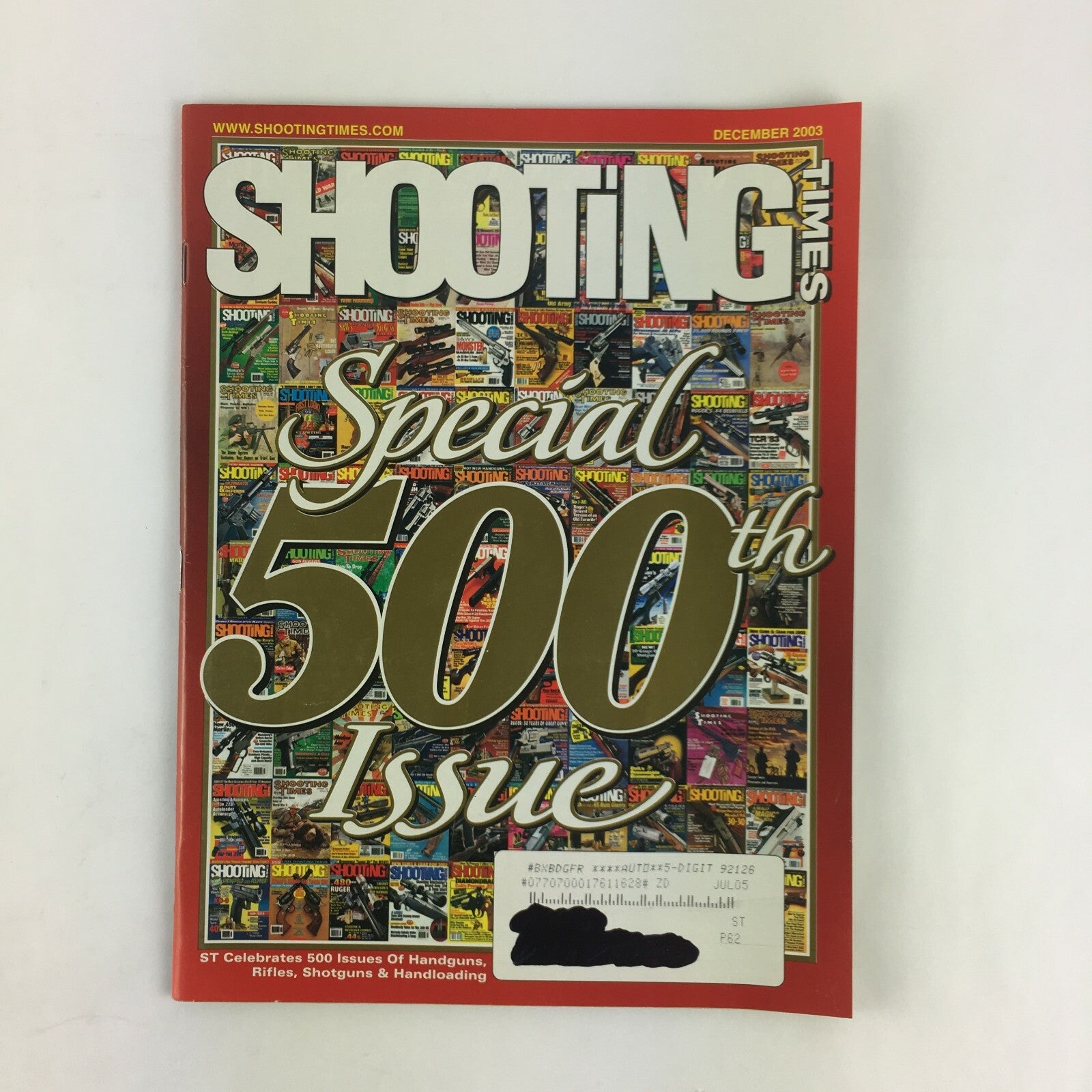 December 2003 Shooting Times Magazine Special 500th Issue Rifles Shotguns