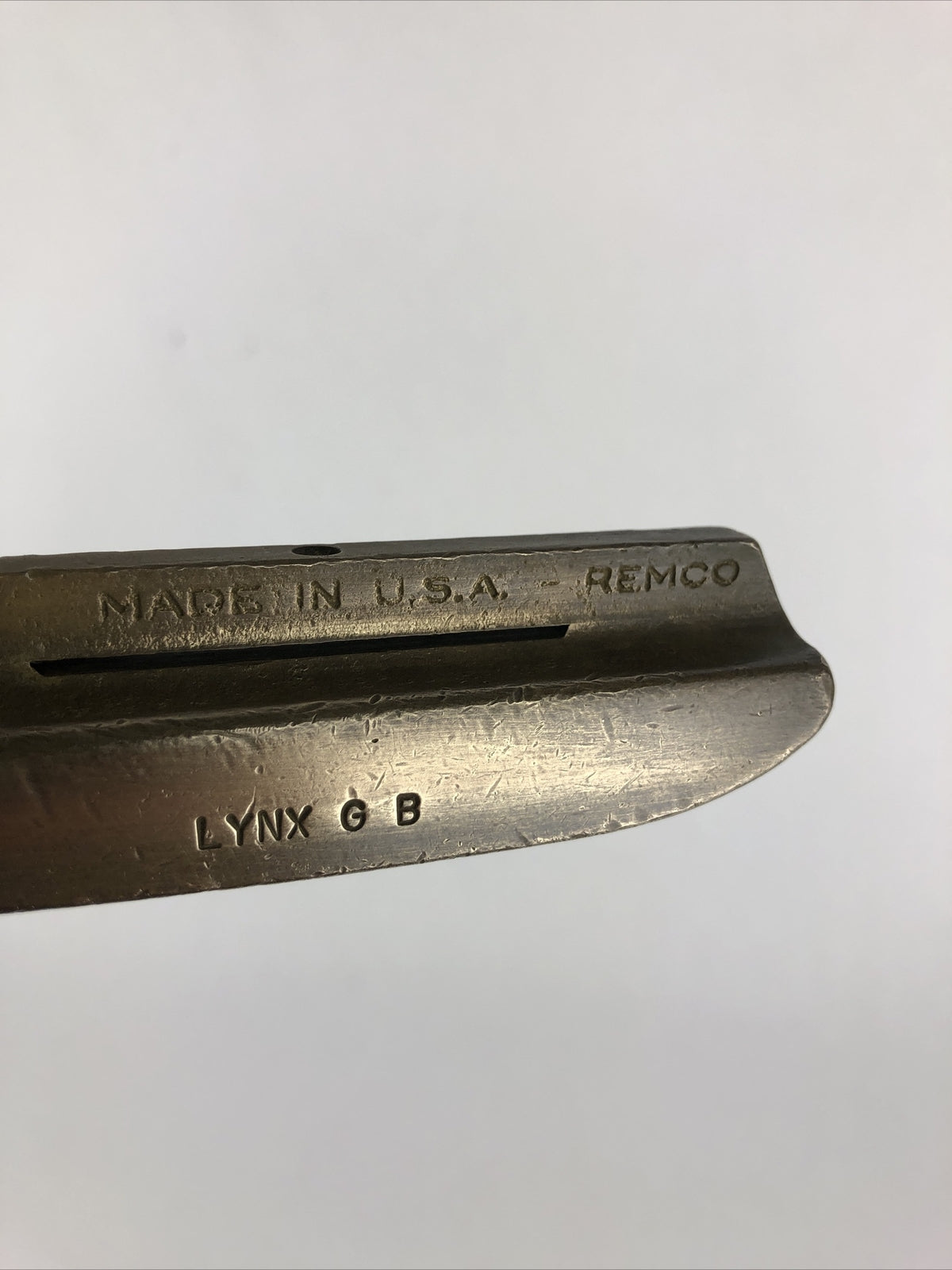 Vintage LYNX G.B. by REMCO putter 33.5 inch patent pending made in USA golf club