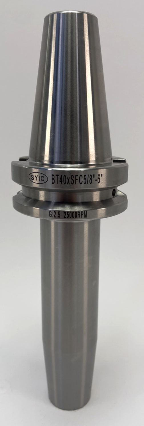 Techniks SYIC BT40 Shrink Fit Chuck Tool Holder 5/8" 6" Length 25000 RPM