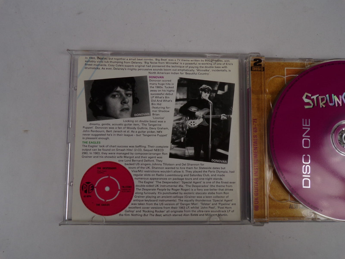 Strung Out Uk Guitar Instrumentals 63-71 Fireball Revenge Caroline CD#40