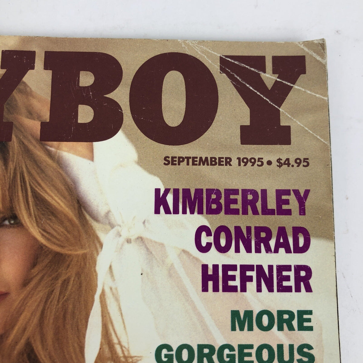 PLAYBOY MAGAZINE ~ SEPTEMBER 1995 - KIMBERLEY CONRAD HEFFNER, JAID BARRYMORE 