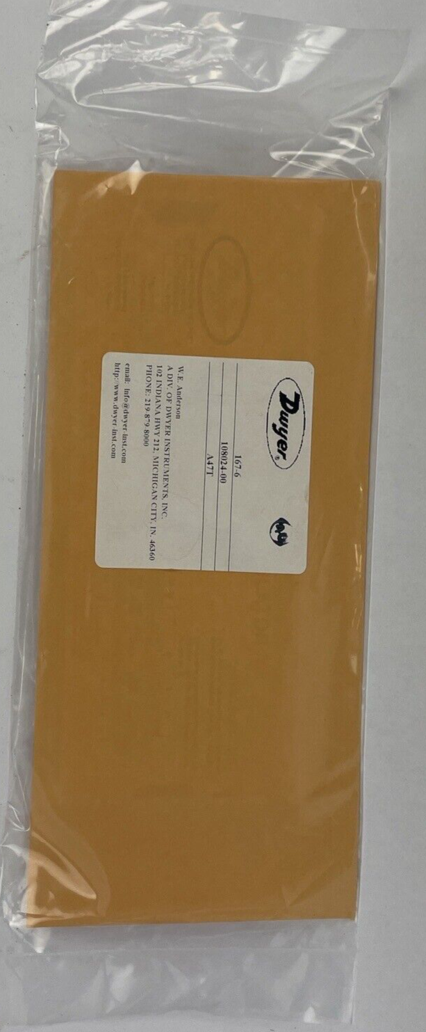 Dwyer Instruments 167-6 Dwyer Stainless Steel Pitot Tube ( 1/8" Dia. X 6"L )