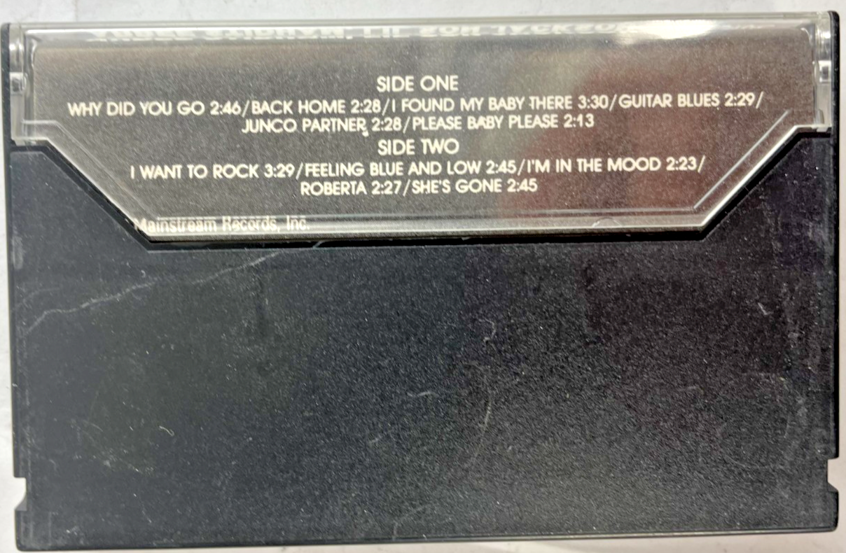 Ray Charles James Wayne Arbee Stidham Lil Son Jackson I Want To Rock #Cassette