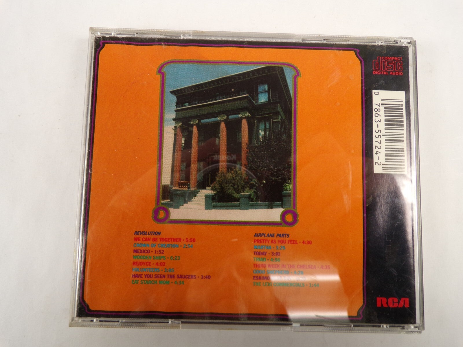 Jefferson Airplane 2400 Fulton Street The Cd Collection CD#54