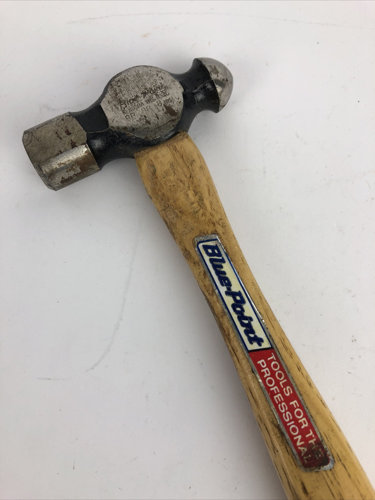 LOOK LOOK Tools 8oz Ball Peen Hamer Wood Handle BP 8B 8oz. VGC.