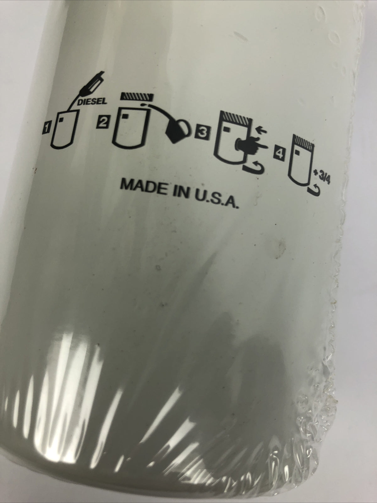 Fleetguard FF5033 fuel filter OEM replacement made in USA high-efficiency fuel system filter for diesel and heavy-duty engine applications.